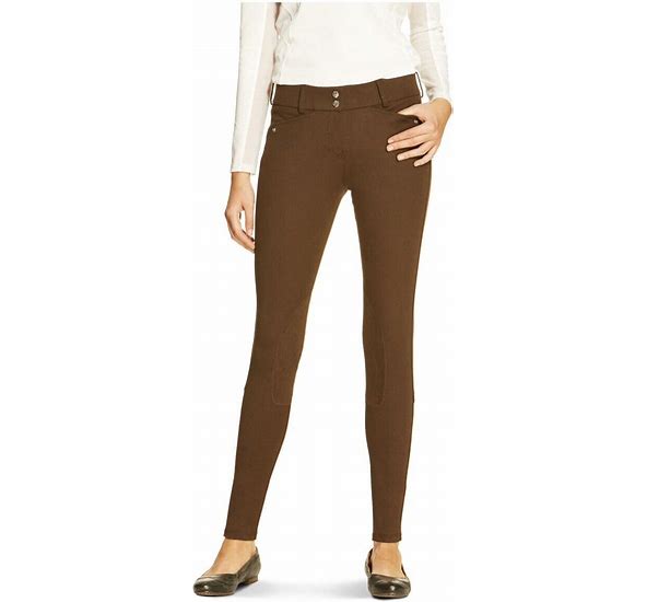 Ariat Heritage Low Rise Front Zip Breech - Espresso