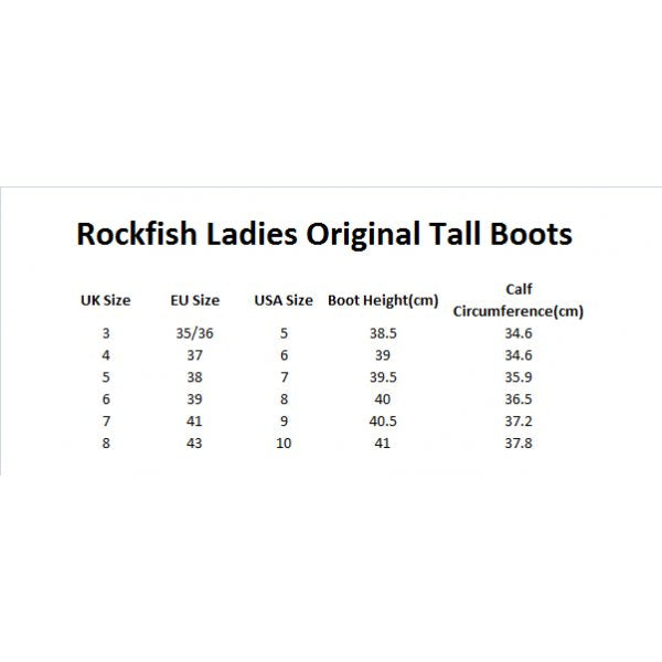 Rockfish Tall Adjustable Wellington Boot