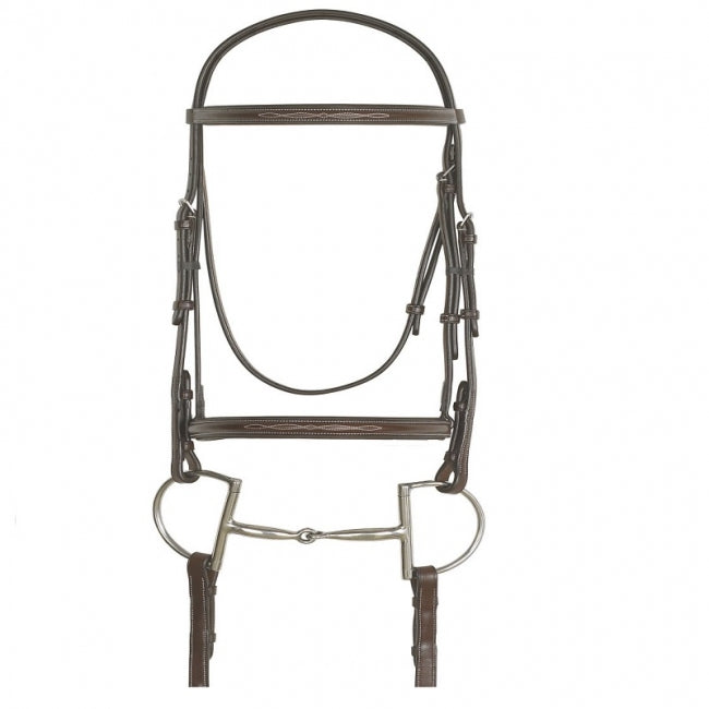 Ovation Fancy Stitched Raised Bridle - Oversize