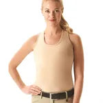 Cheeta Equestrian Trotter Tank - Nude