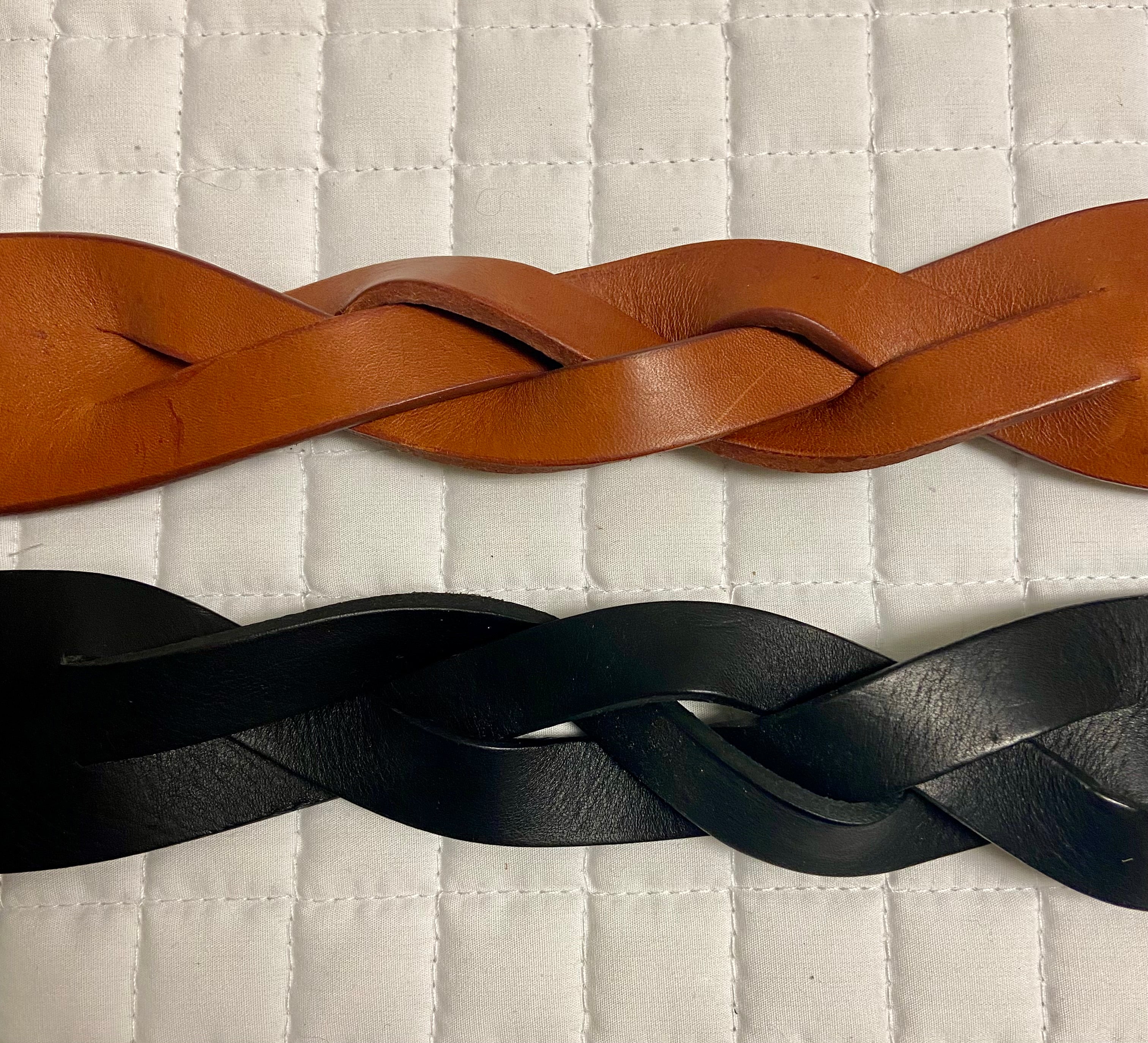 Tailored Sportsman Twisted Leather Belt