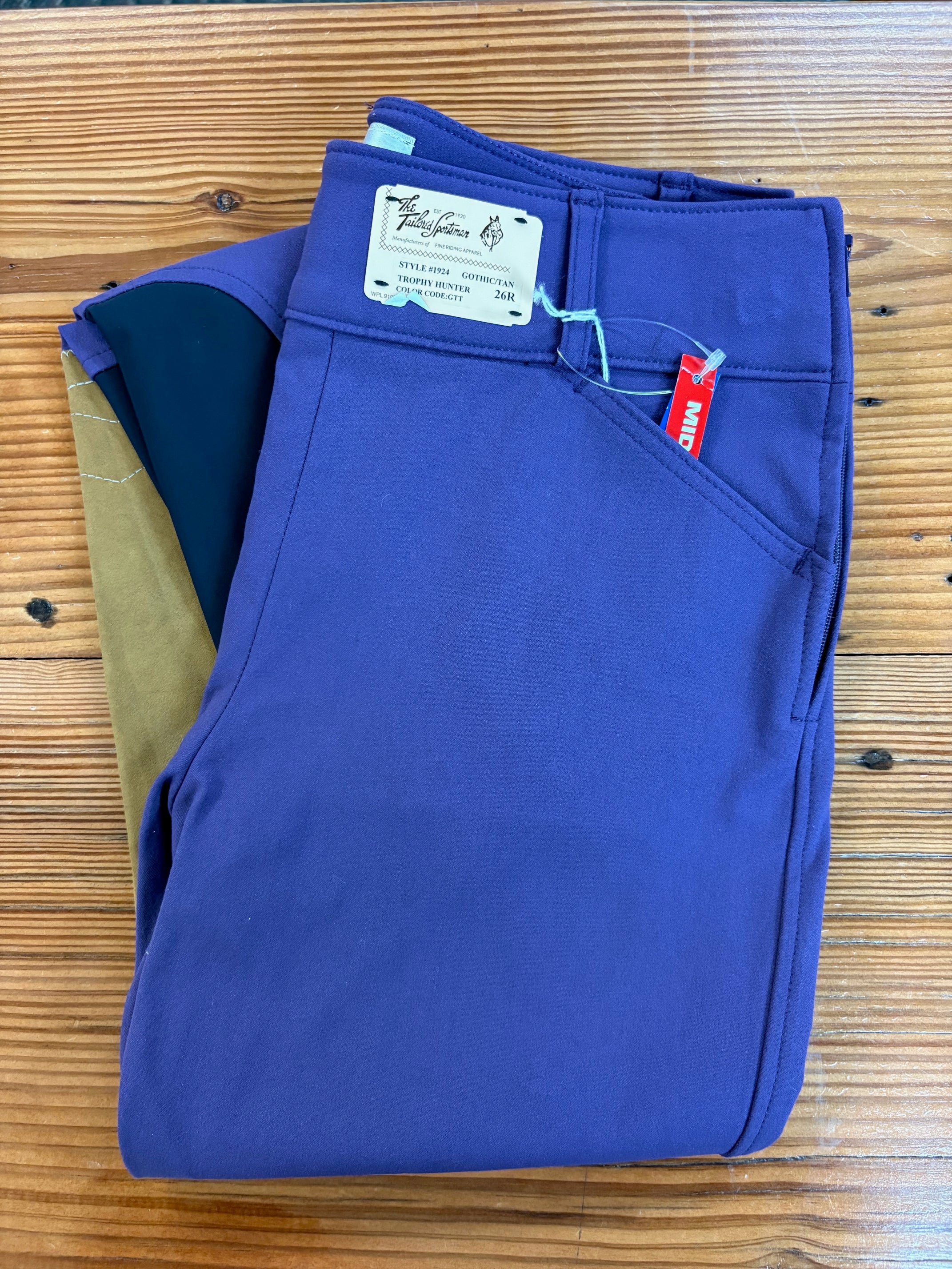 Tailored Sportsman Trophy Hunter Mid Rise Side Zip w/ Boot Sock - 1924