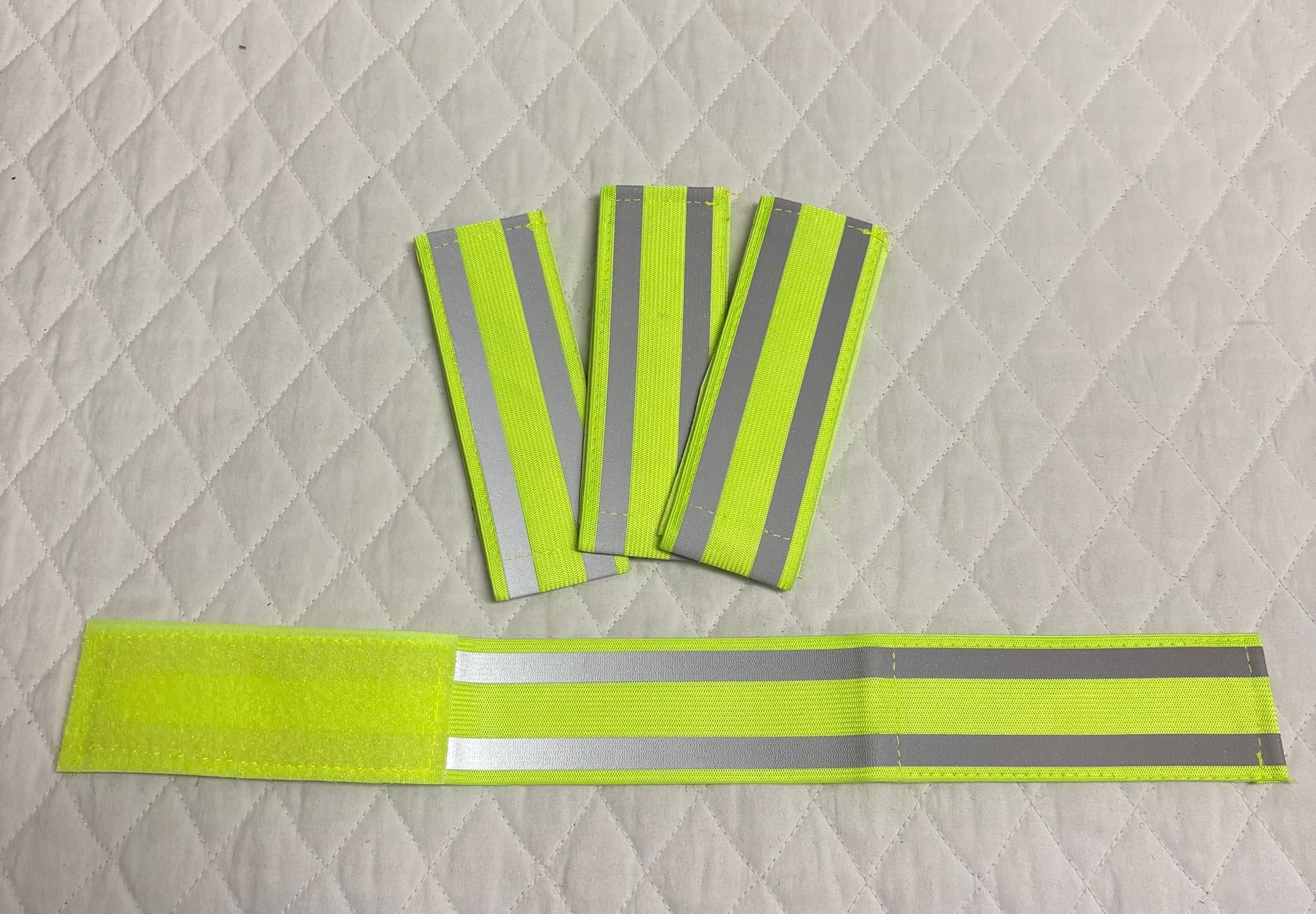 HKM Reflective Leg Bands - Set of 4