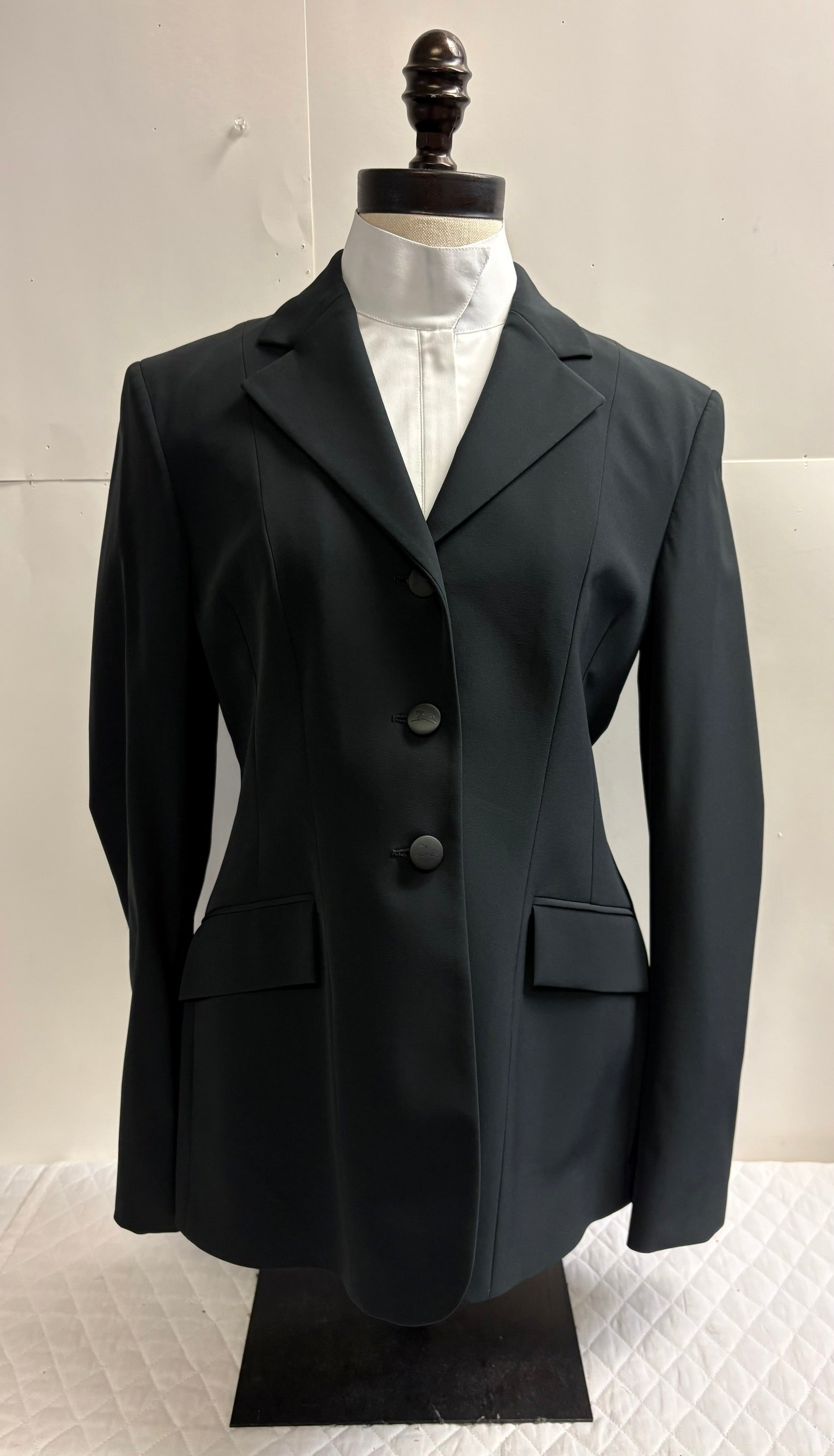 RJ Classics Saratoga Show Coat - 4 Reg Black