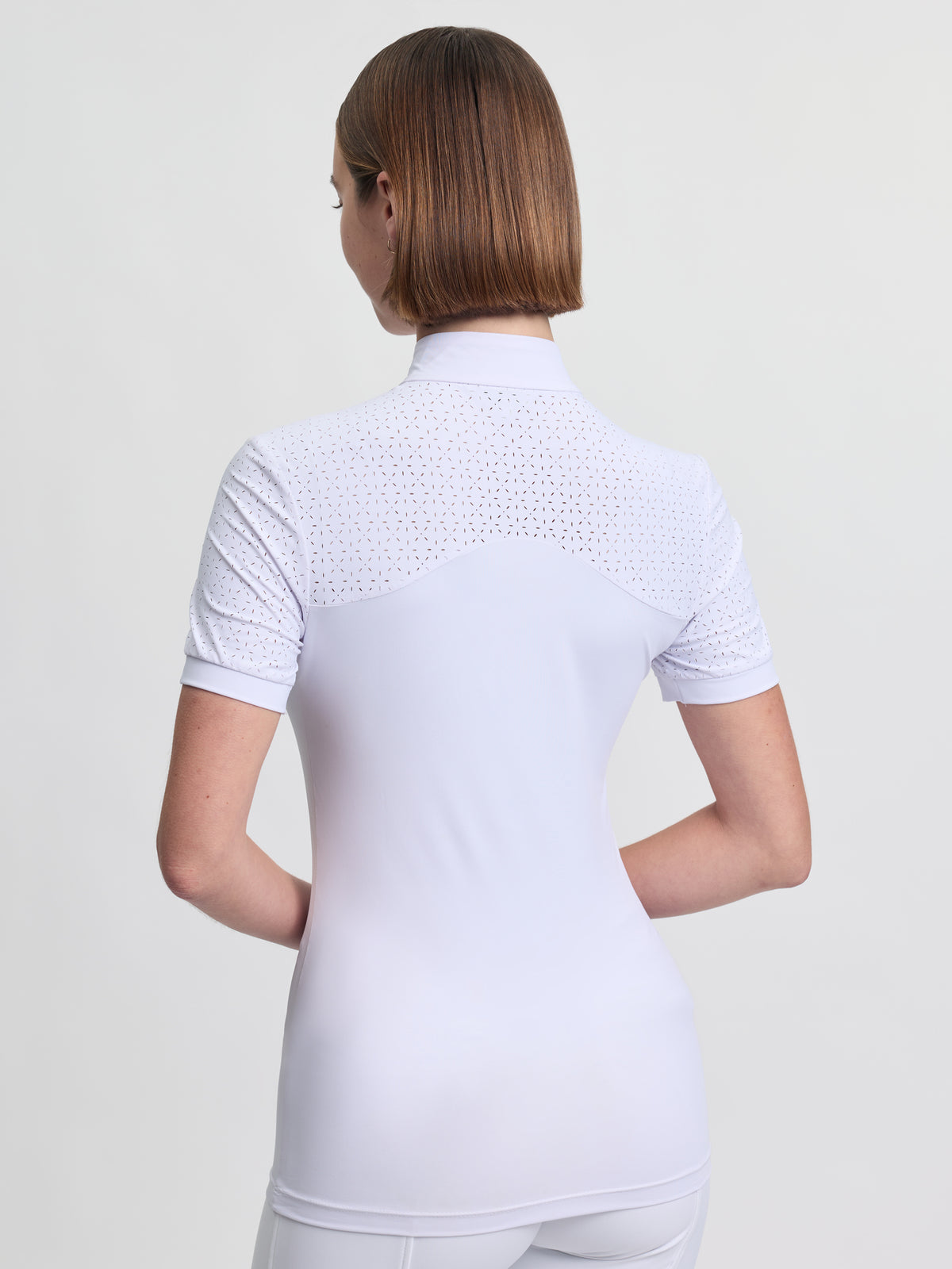 LeMieux Brilliance Verity Short Sleeve Show Shirt