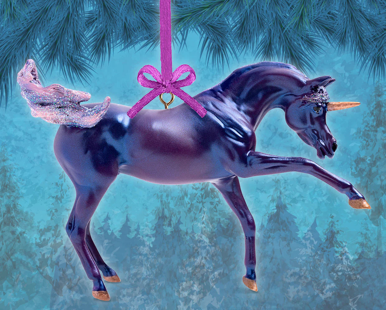 Breyer 2022 Tyrian Unicorn Ornament
