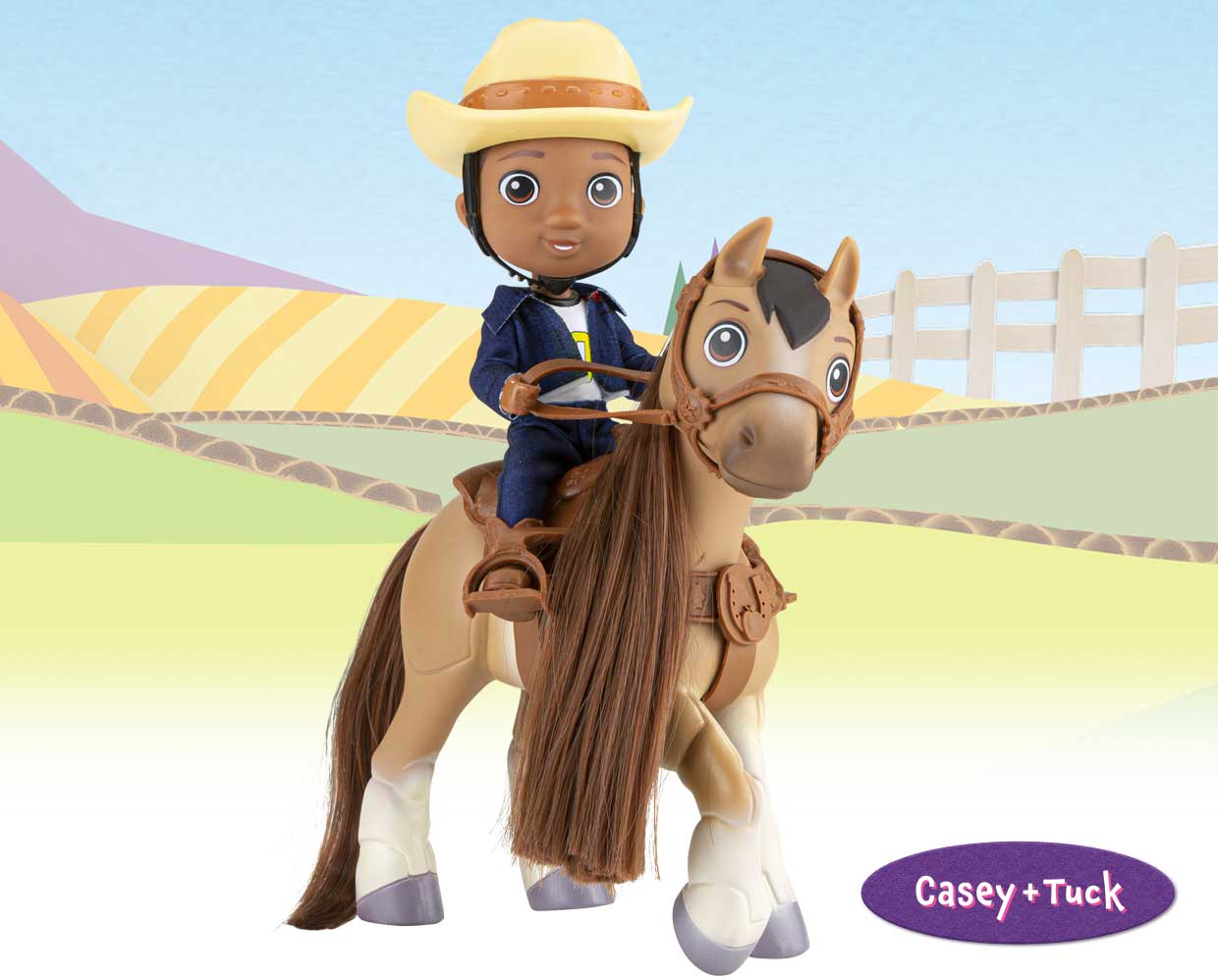 Breyer Casey & Tuck from Piper's Pony Tales