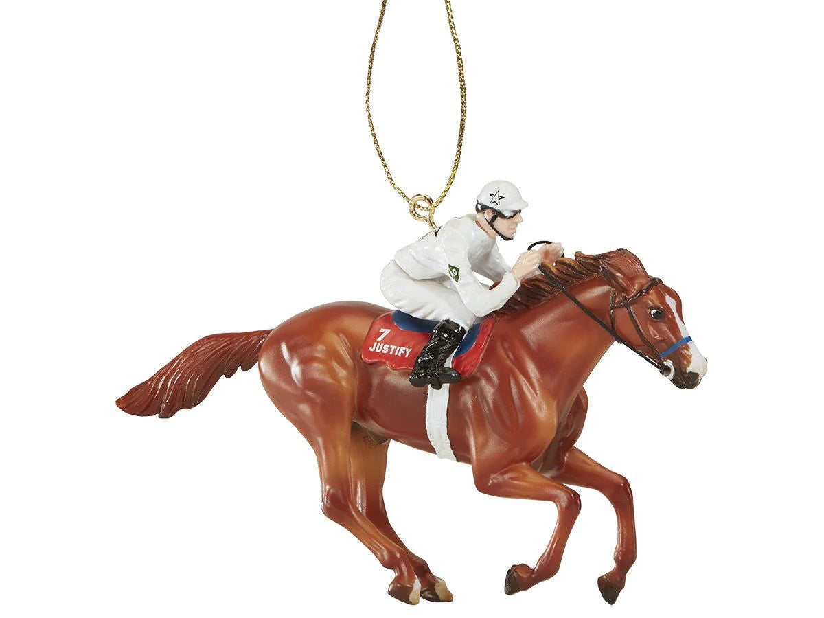 Breyer Justify Ornament