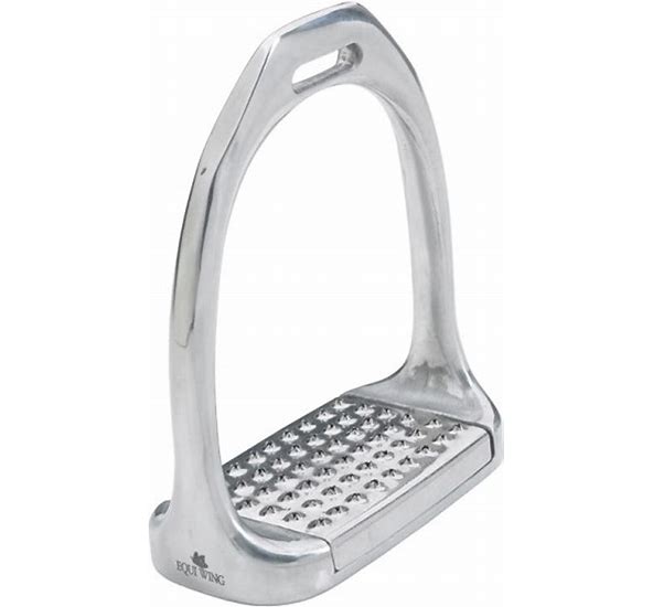 Equi Wing Wide Track Aluminum Stirrups 4 34/"