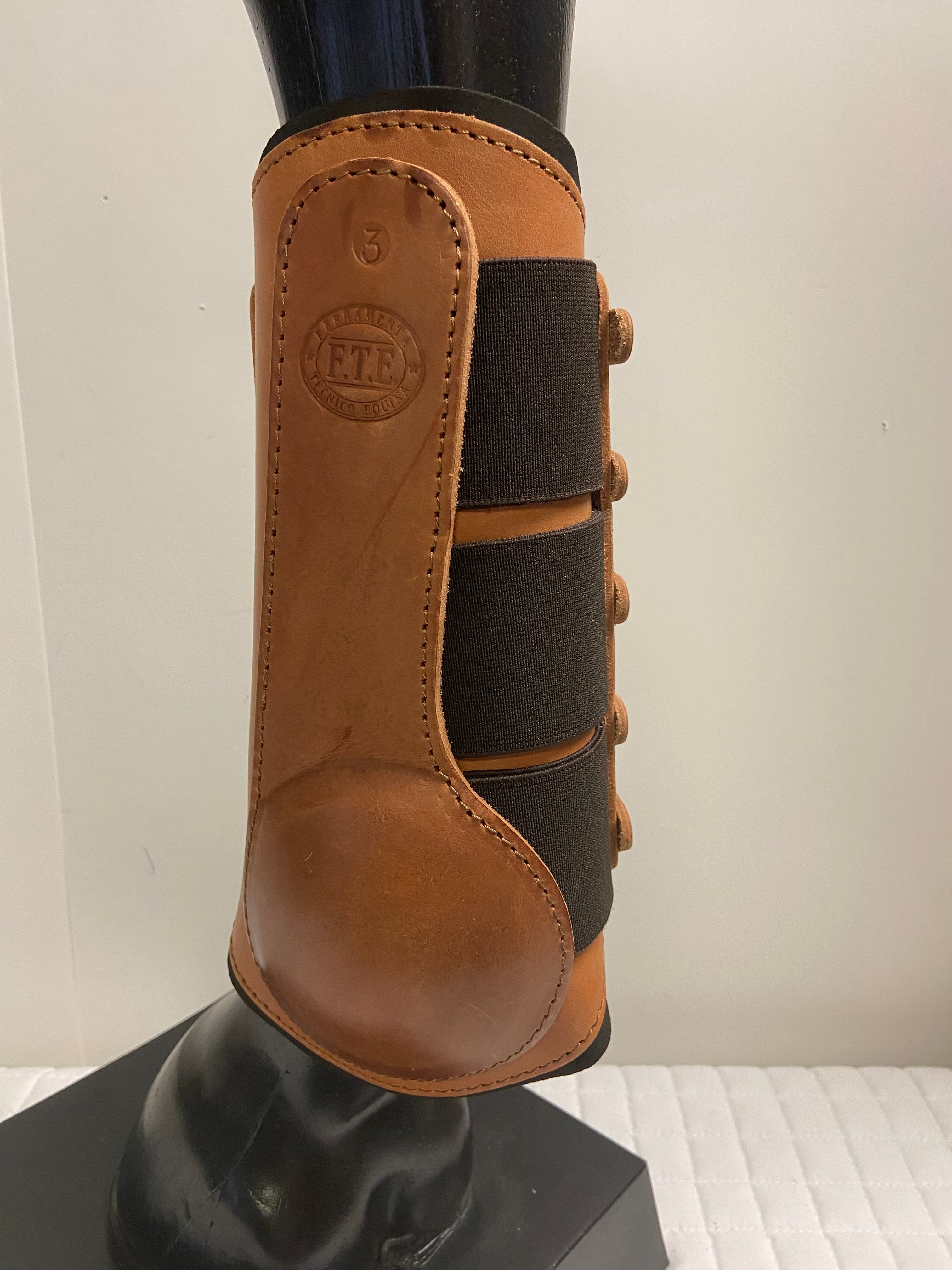 F.T.E. 5 Strap Leather Boots w/ Neoprene