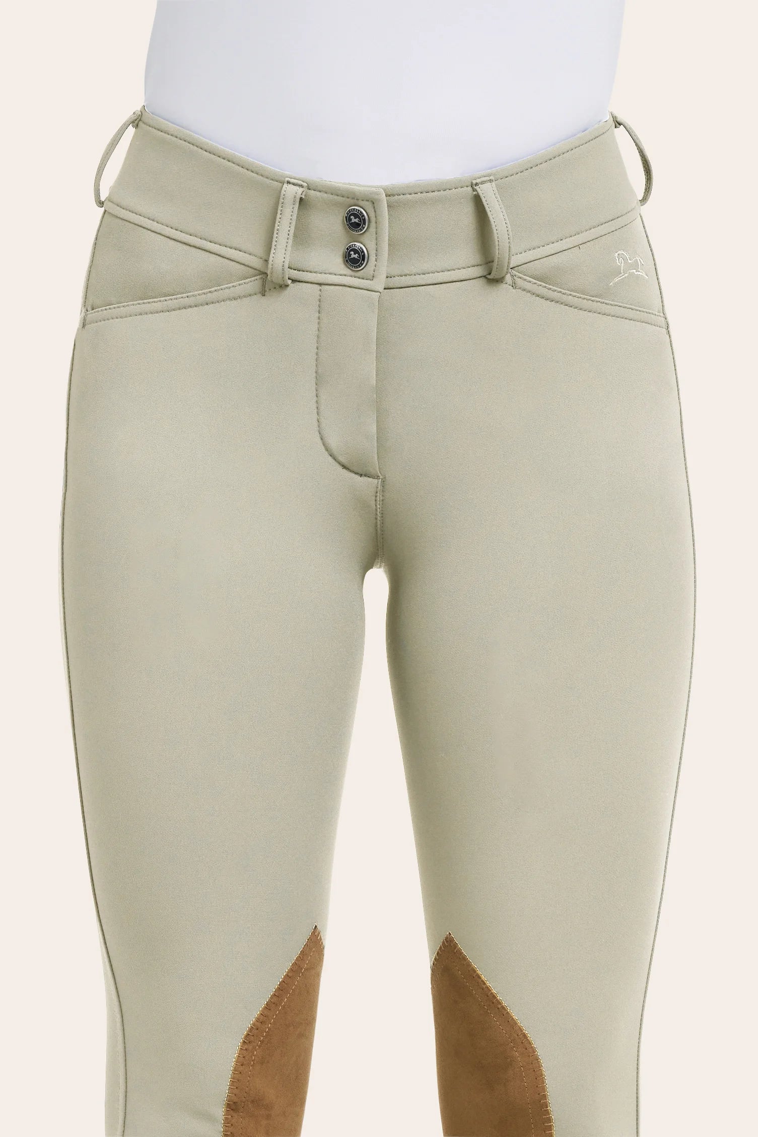RJ Classics Gracie Front Zip KP Breech - Sand