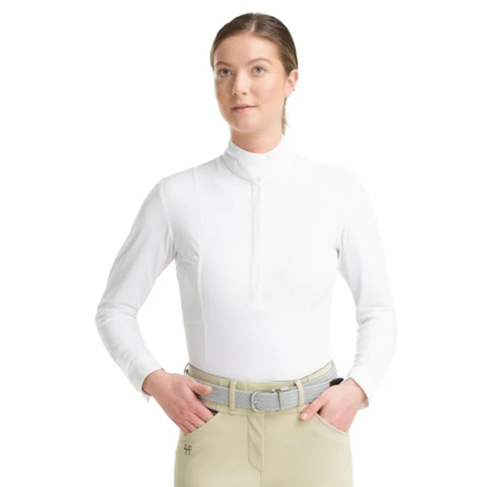 Horse Pilot Monica Long Sleeve Show Shirt