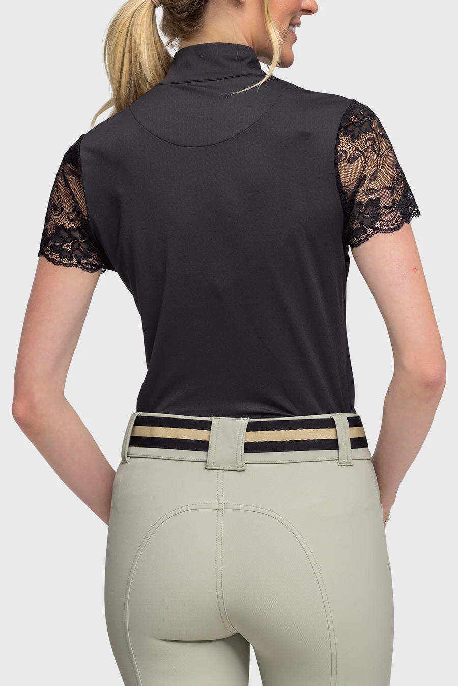 Kastel Denmark Galloon Lace Cap Sleeve