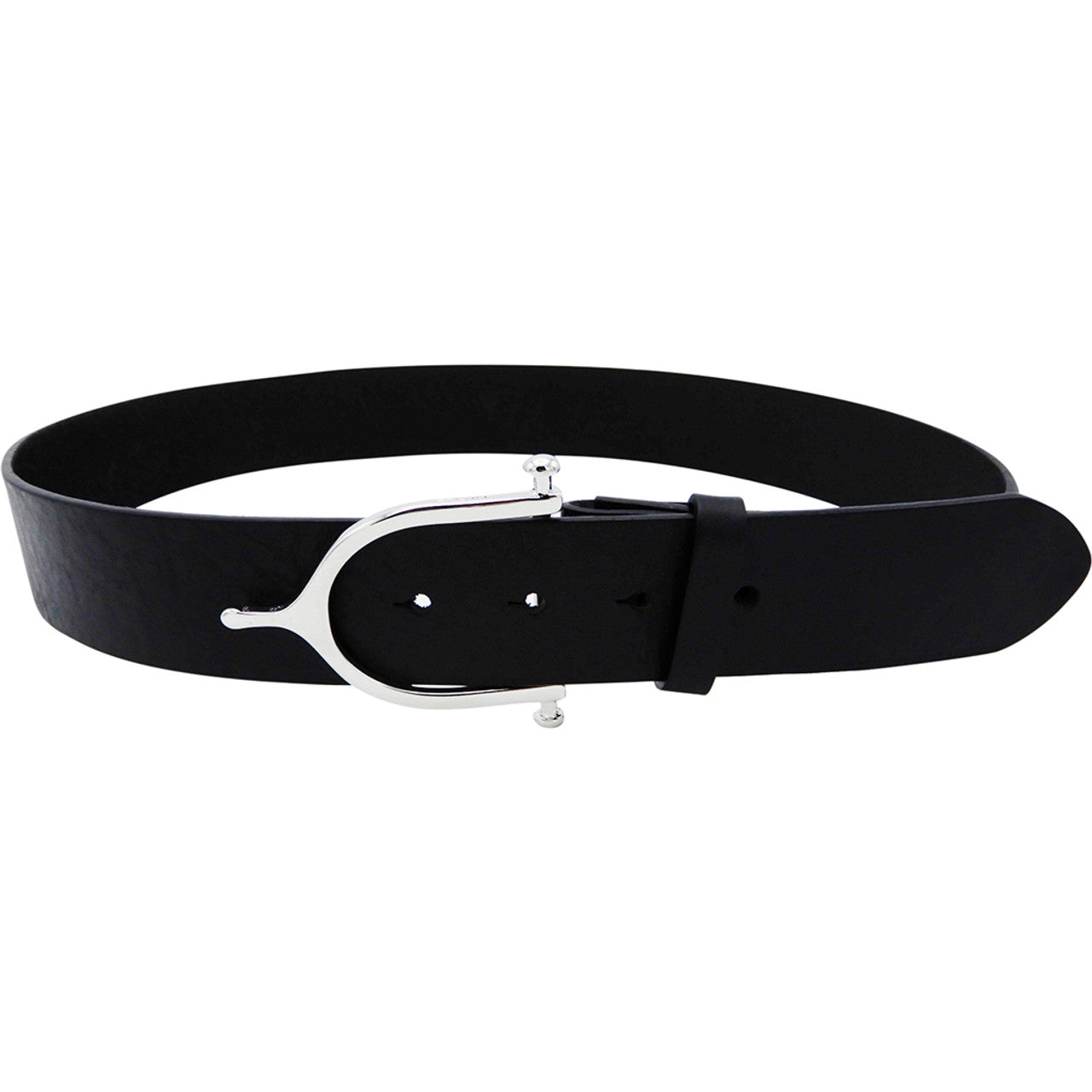 LILO Inglesa Spur Leather Belt - 1.5" Navy Leather