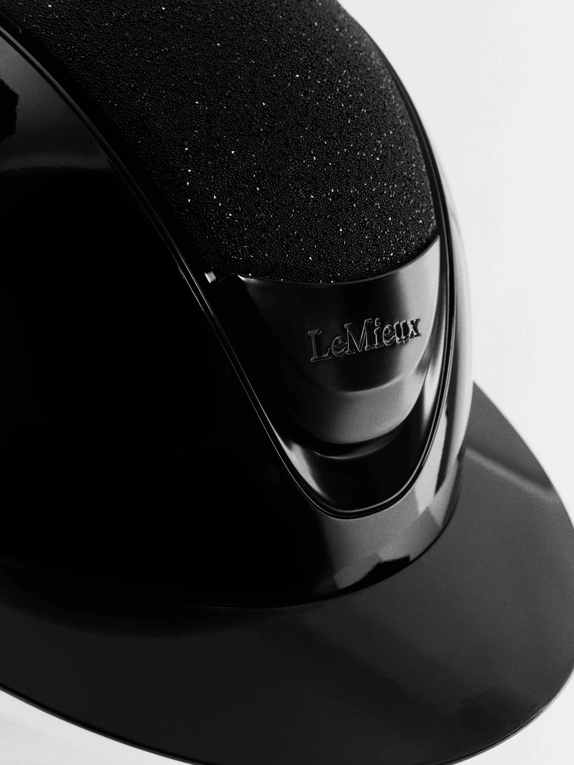 LeMieux Verv Helmet Brilliance Black Crystal Shadow Top Panel