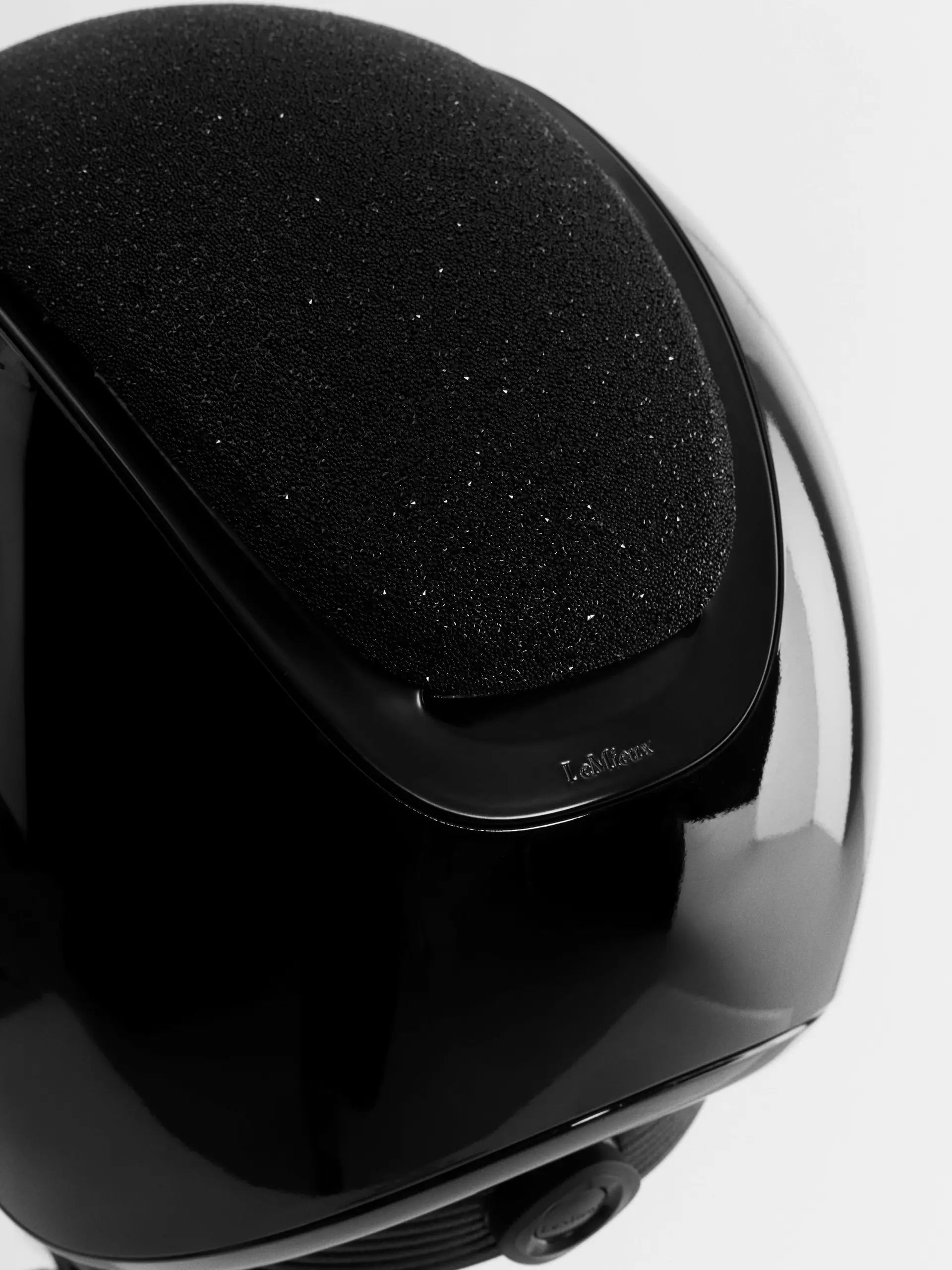 LeMieux Verv Helmet Brilliance Black Crystal Shadow Top Panel