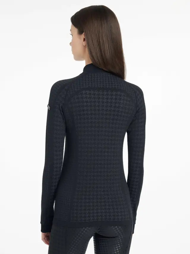 LeMieux Aspen Houndstooth 1/4 Zip