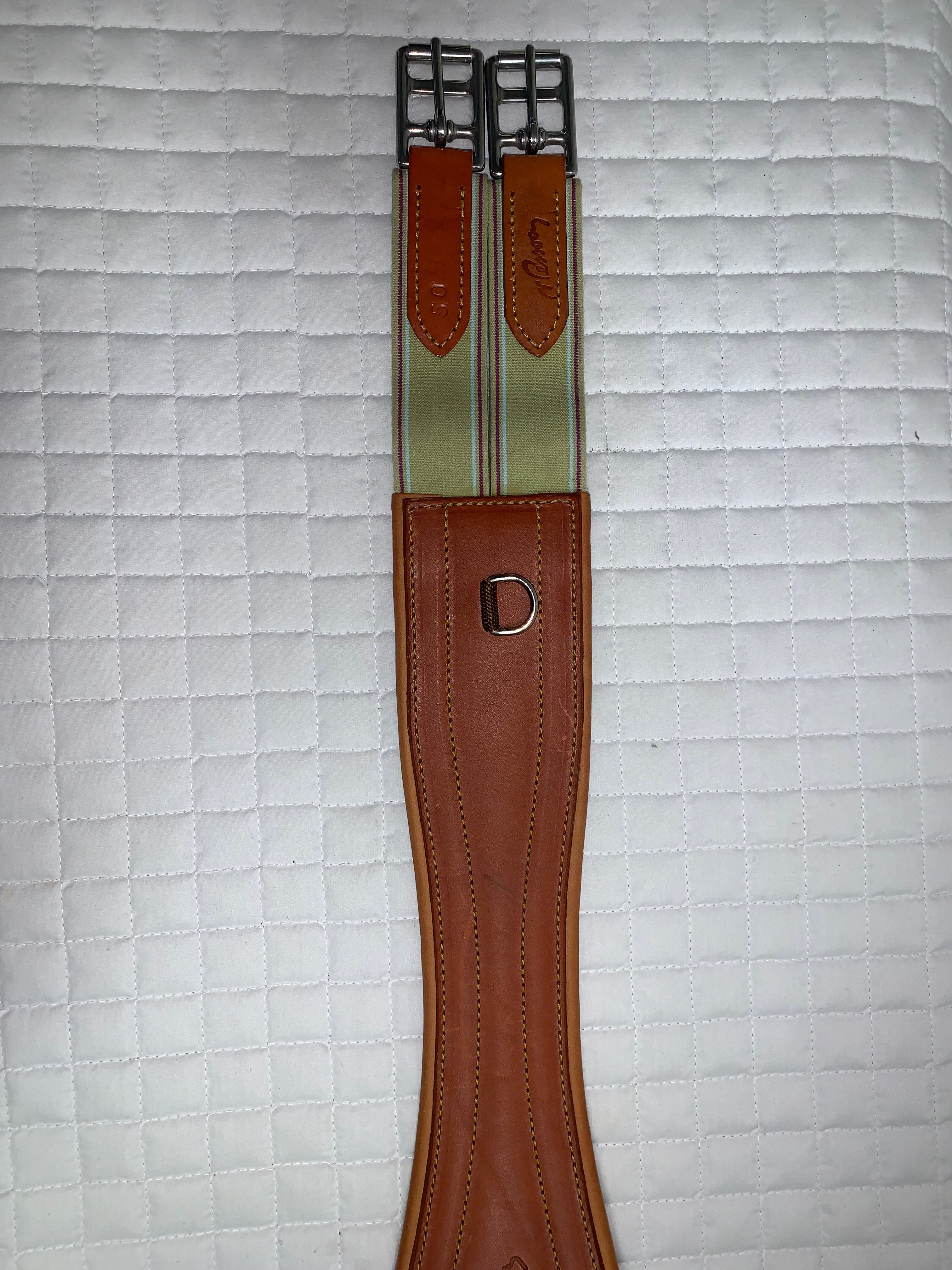 Pessoa 50" Leather Overlay Girth