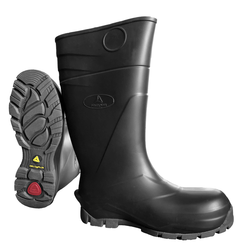 Men's Venture Plain Toe EVA Boots - Black