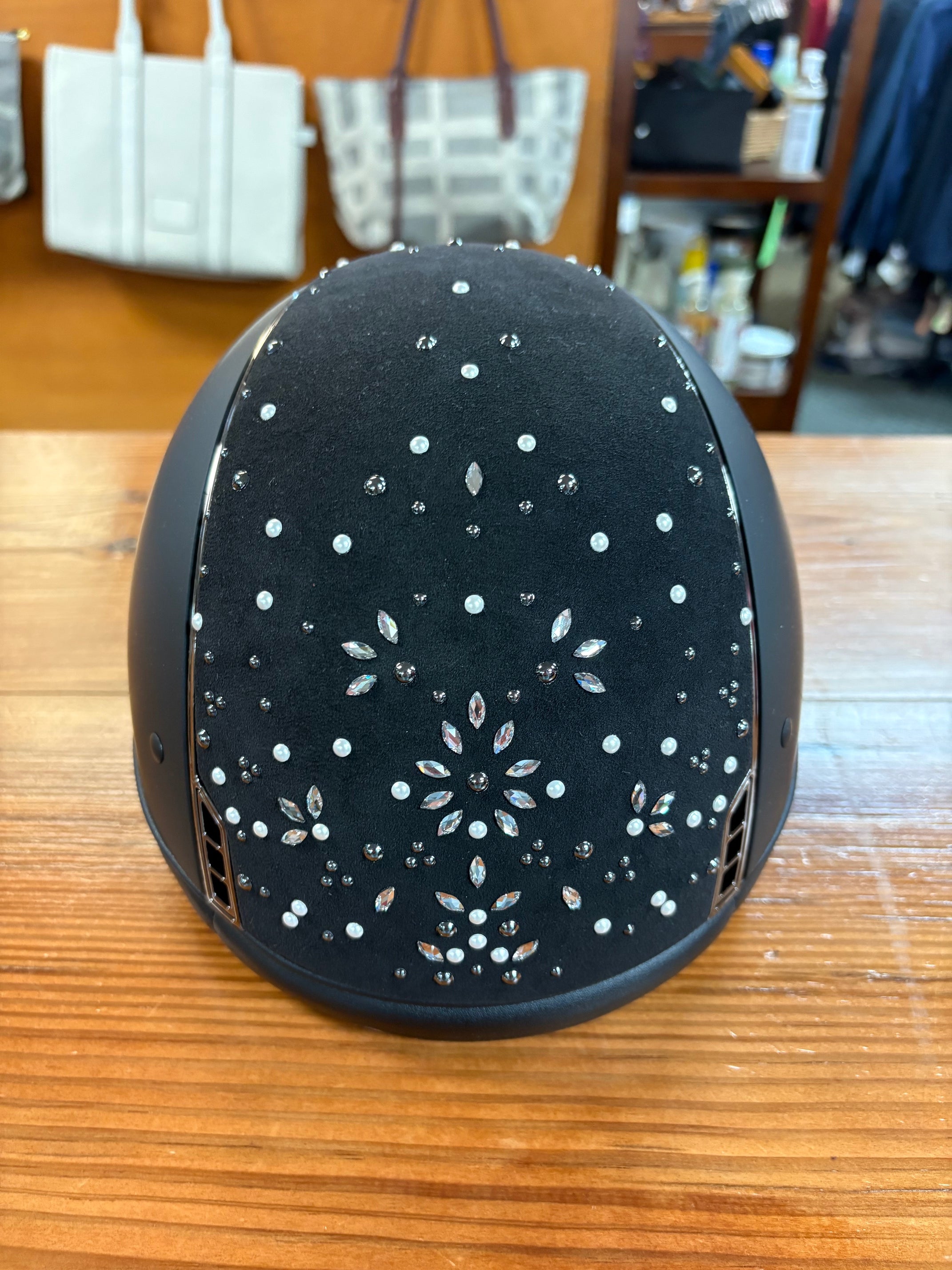 Samshield 1.0 Miss Shield Black w/ Pearl Drops - Medium Shell