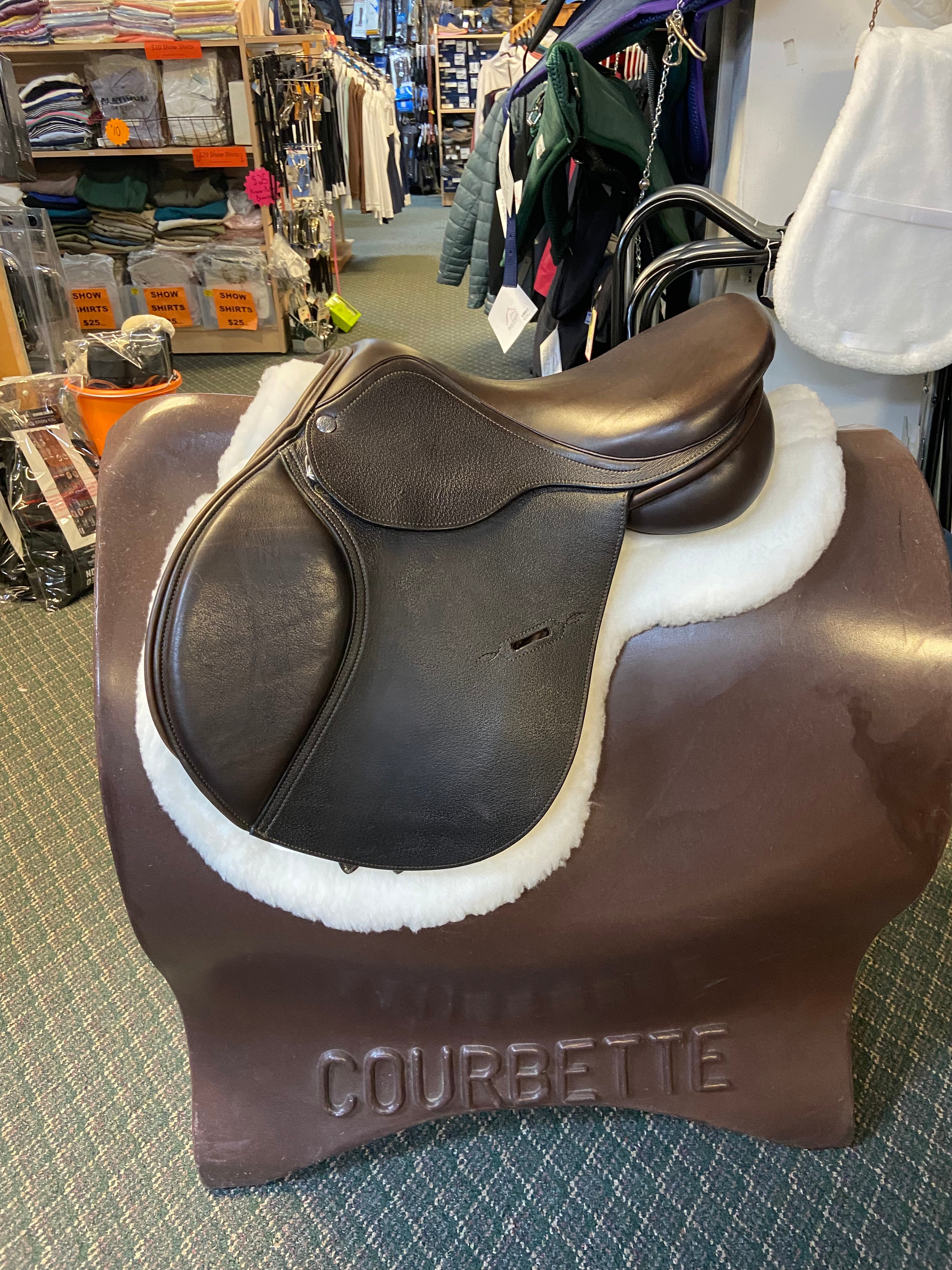 Smith Worthington Agilite Saddle 16.5" Medium Wide Tree