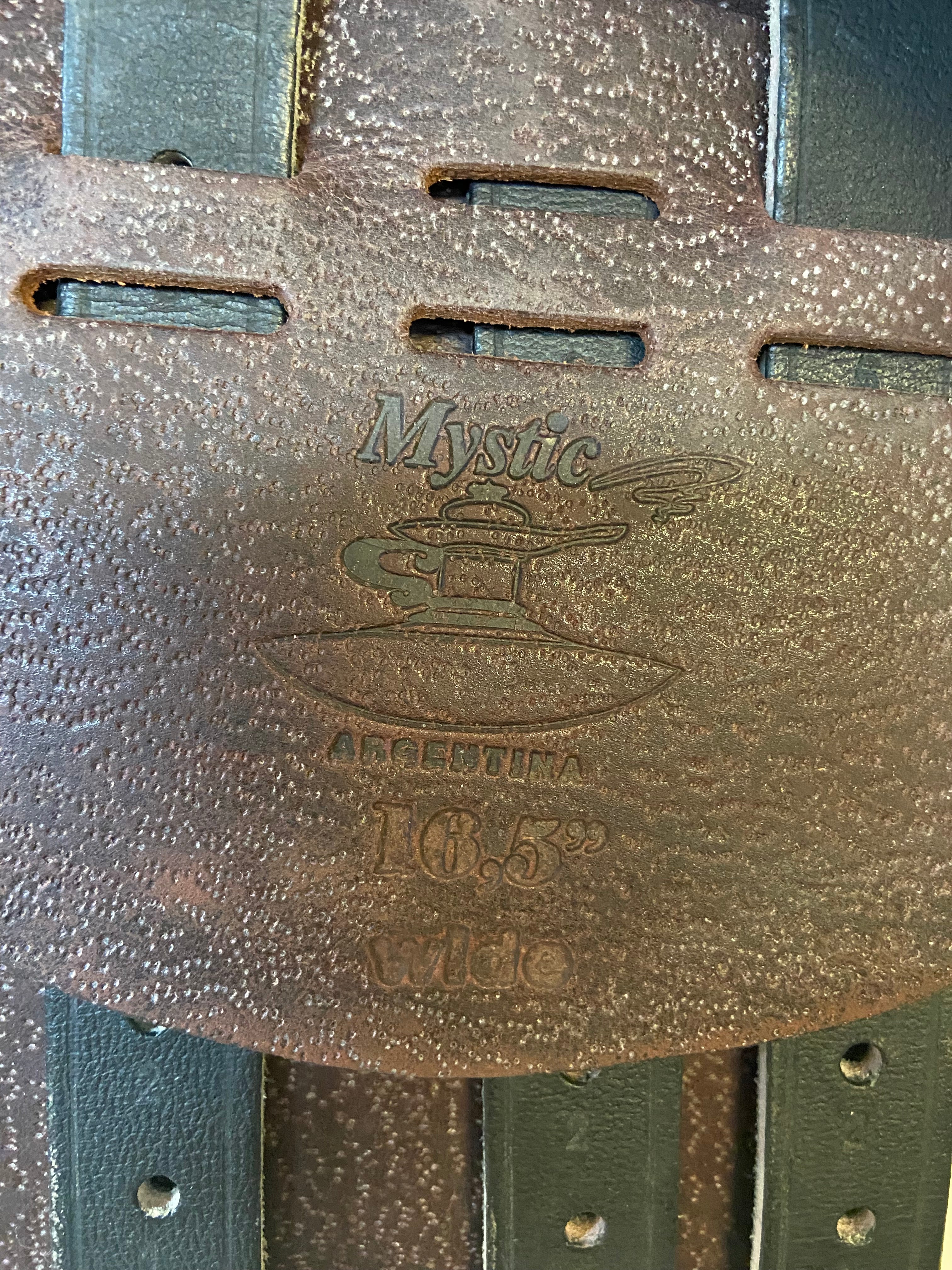 Smith Worthington Mystic CC Saddle 16.5 XForward Flap w/ Wide Tree