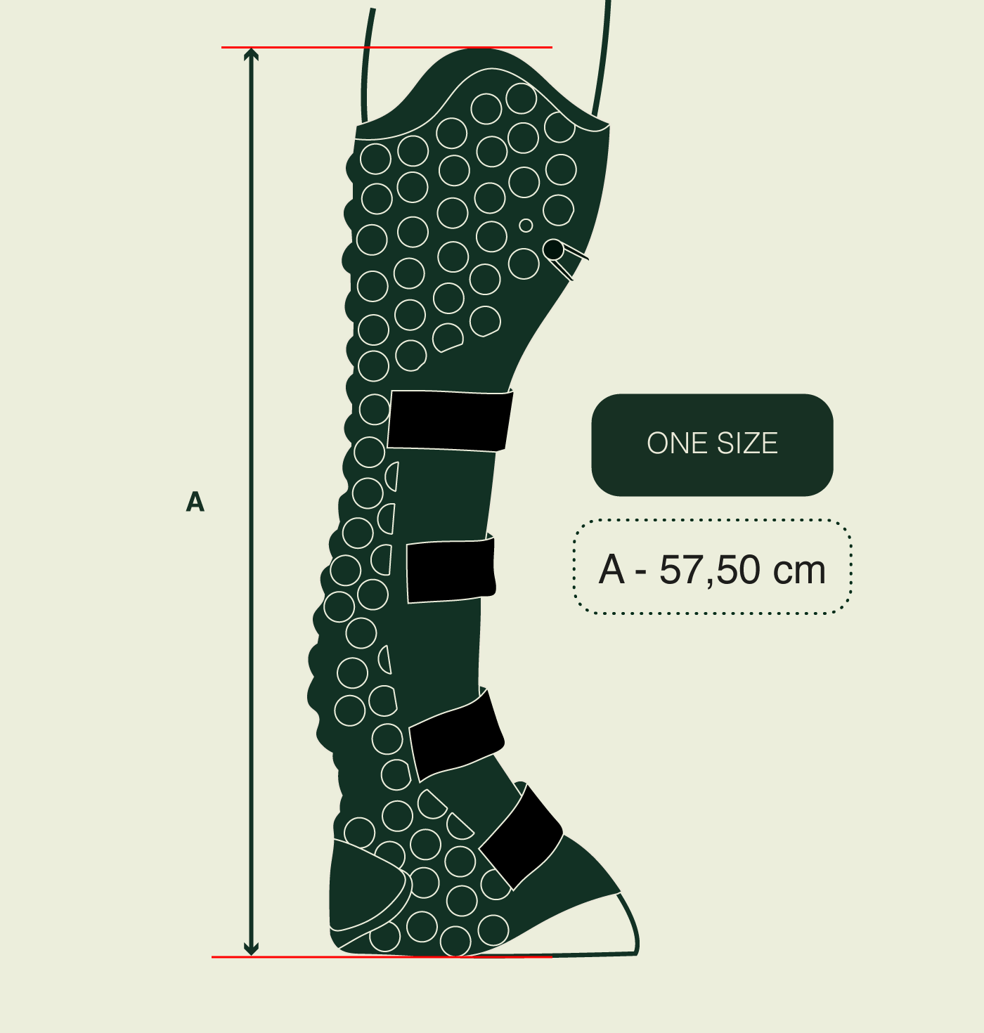 Gatusos Ultralight Comfortravel Front Boots - One Size