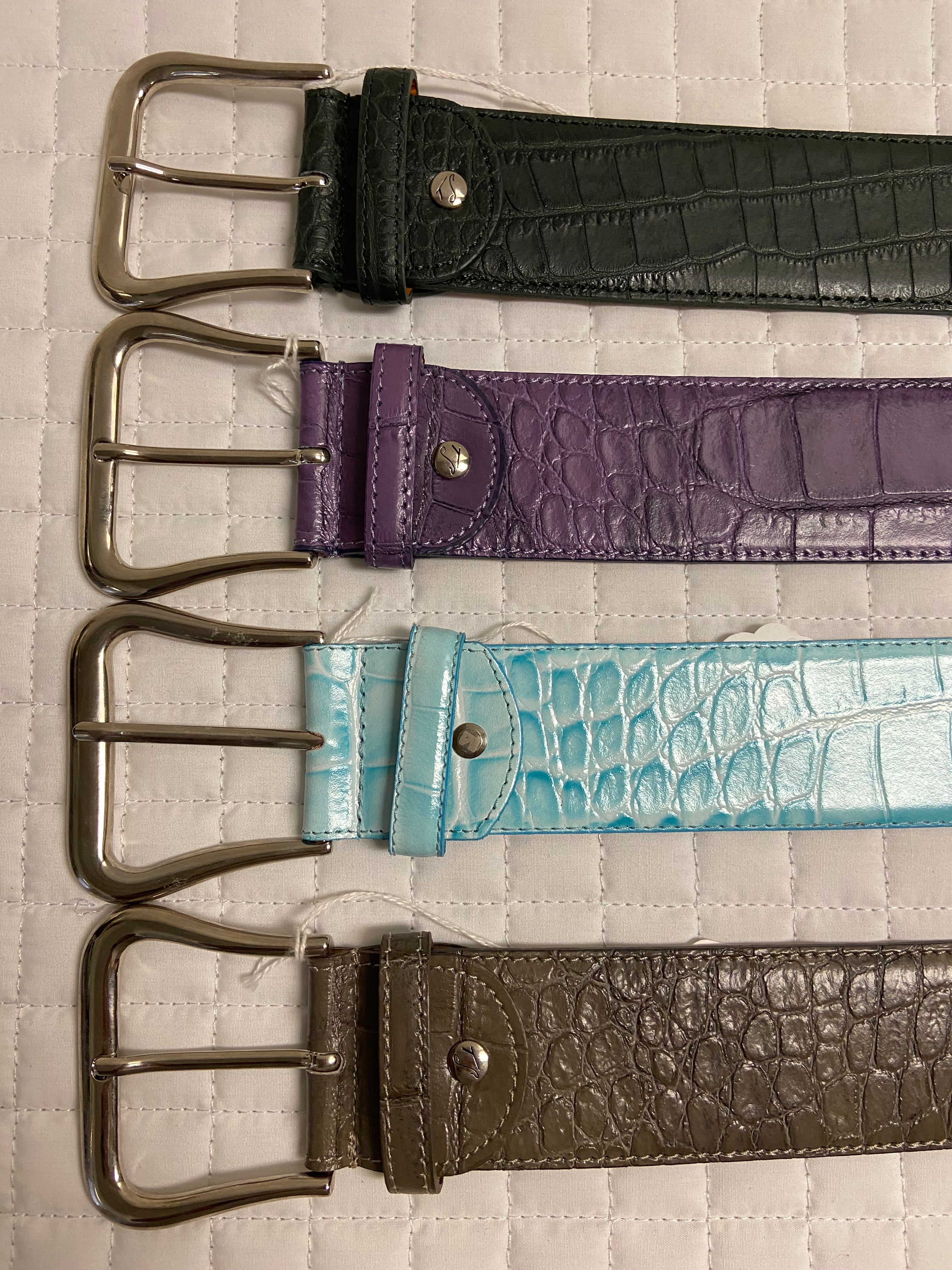 Tailored Sportsman Gator Print Belt