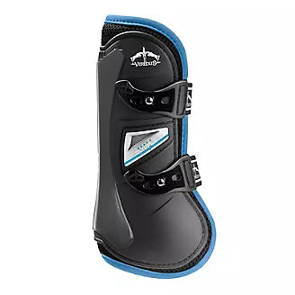Veredus Olympus Open Front Boots - Small Black w/ Blue