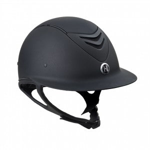 OneK Defender Avance Wide Brim (Non MIPS) - Black XLarge Long Oval