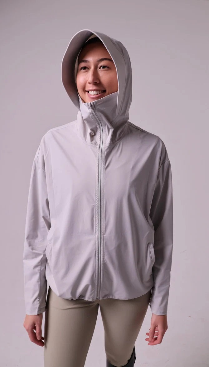 70 Degrees Sun Eclipse Hoodie - Dove Grey