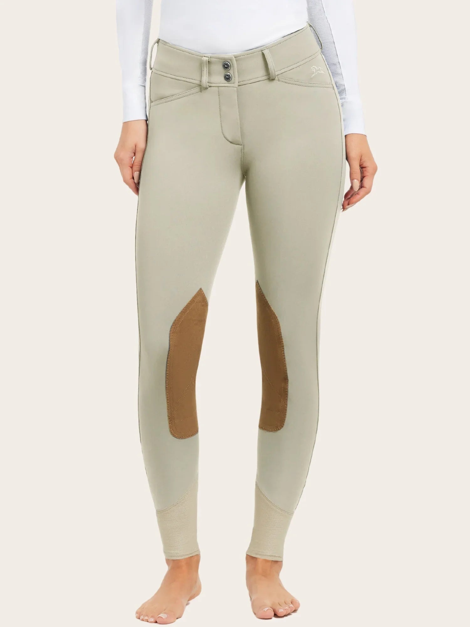 RJ Classics Gracie Front Zip KP Breech - Sand