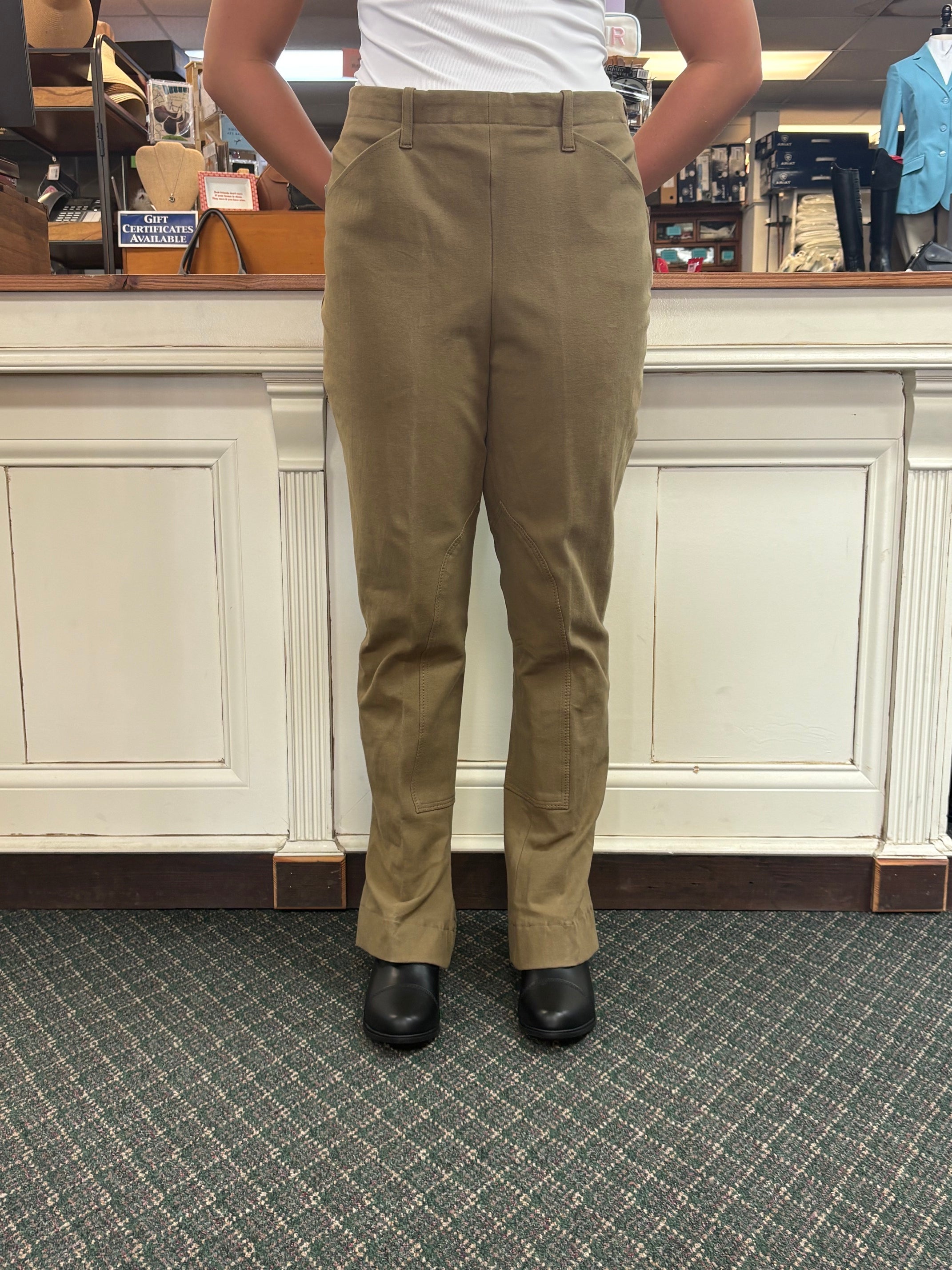 Tuffrider Platinum Low Rise Kentucky Bootcut Jod w/ Side Zip