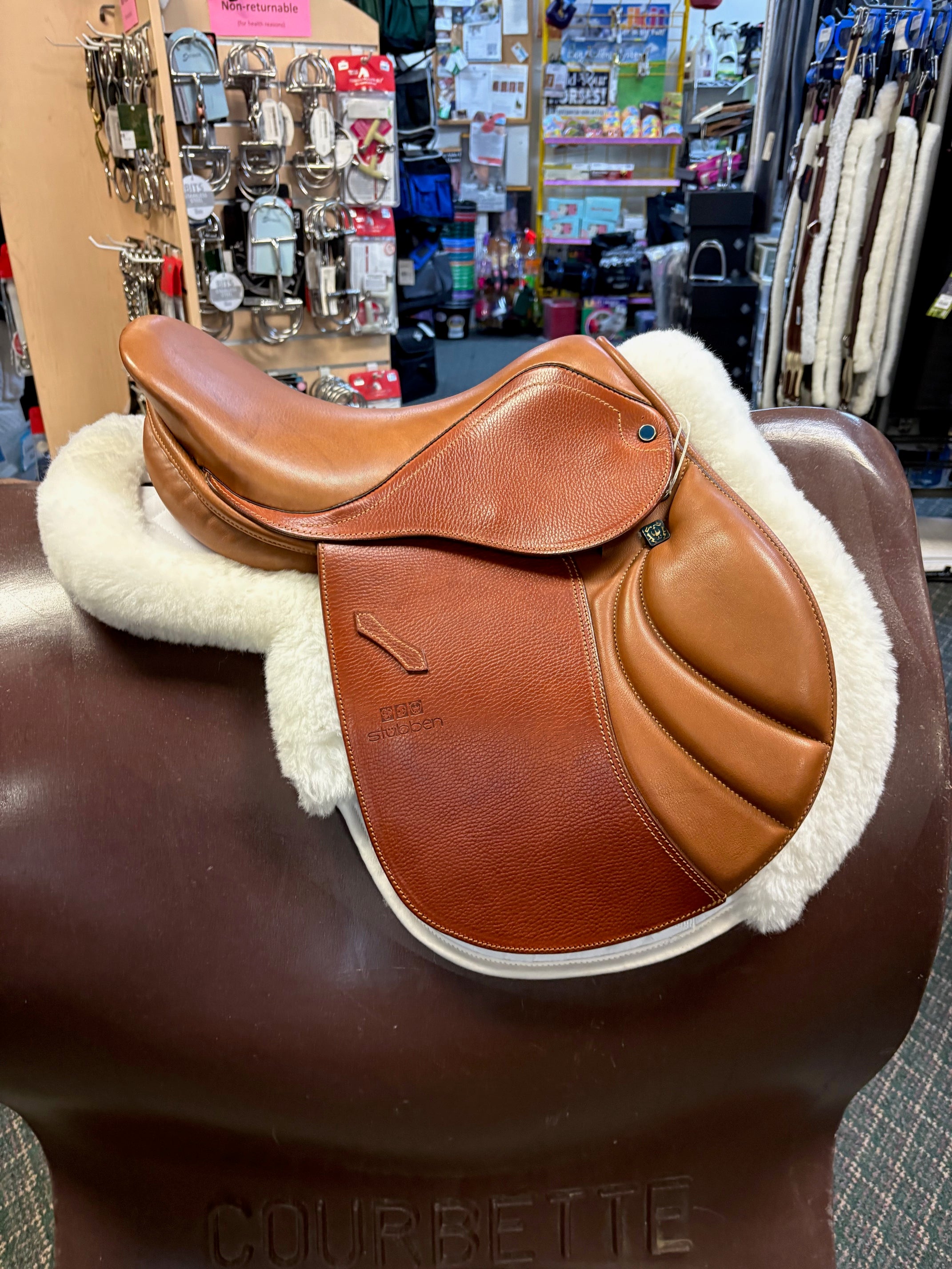 Stubben Portos Jr 15.75" Saddle