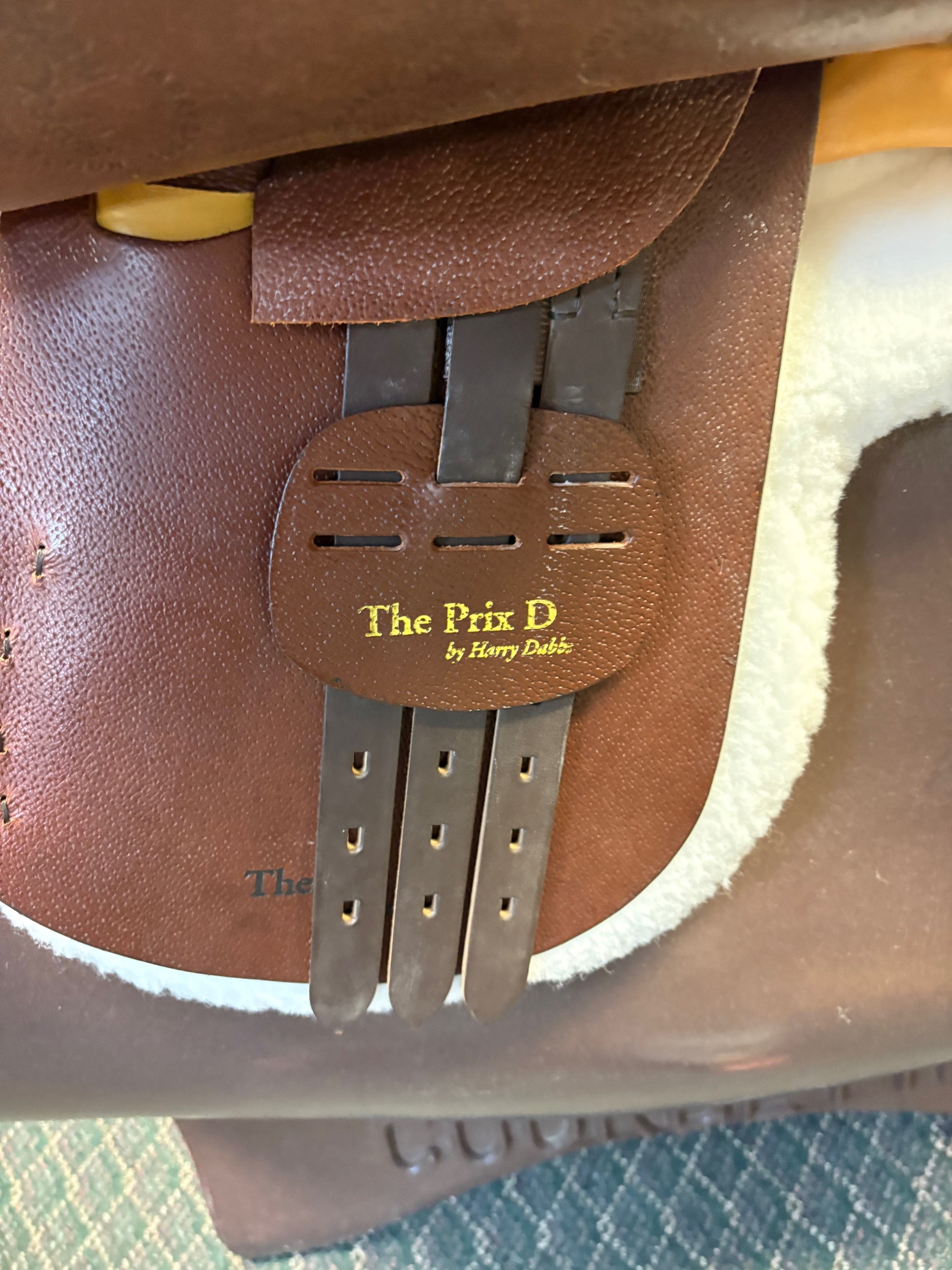 15.5" Prix D by Harry Dabbs Saddle