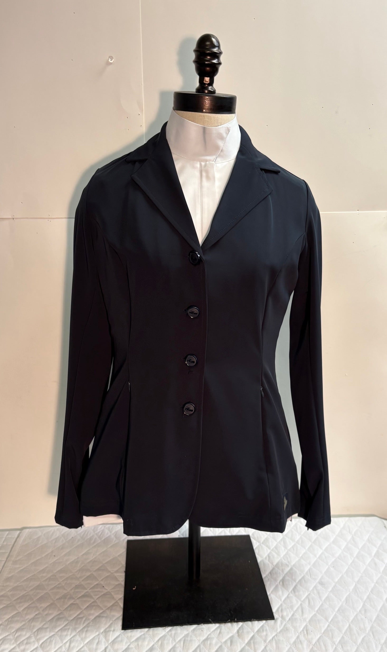 Grand Prix Ladies Quinn Tech Lite Hunt Coat - Navy
