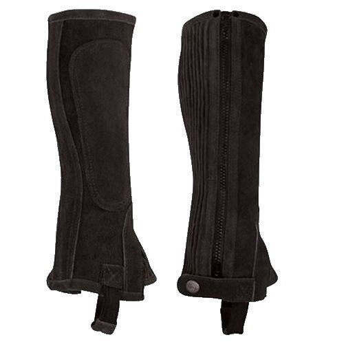 Ovation Childs Suede Ribbed Half Chaps