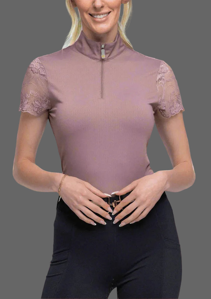Kastel Denmark Galloon Lace Cap Sleeve
