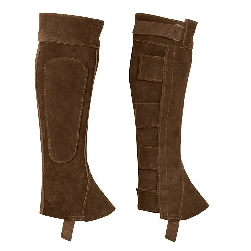 Perri's Youth Velcro Suede Half Chaps