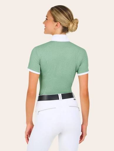 R.J. Classics Tessa Short Sleeve Show Shirt - Petal Dots